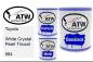 Preview: Toyota, White Crystal Pearl Tricoat, 064: 1L Lackdose + 1L Klarlack + 500ml Härter - Set, von ATW Autoteile West.